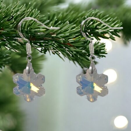 549010 Crystal Snowflake Earrings 2