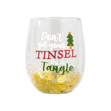 517287 Tinsel Stemless Glass