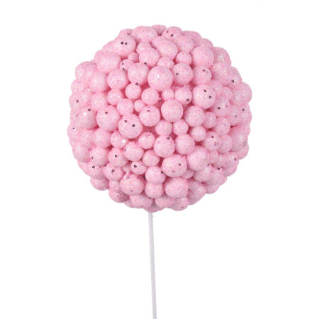 538265 Pink Glitter Ball