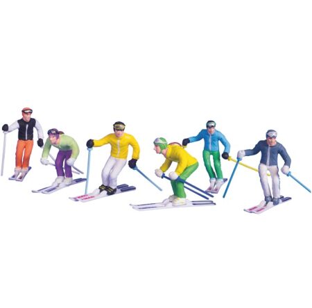 556093 Skiing Figures