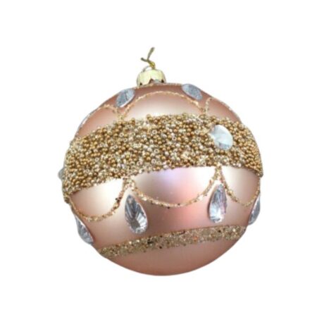 503261 Pink Ornate Bauble