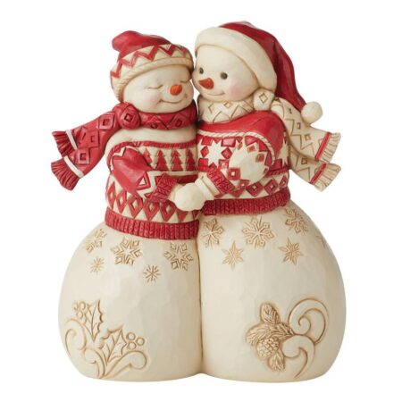 516075 Nordic Couple Snowman