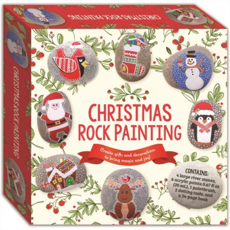 513089 Christmas Rock Painting