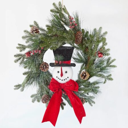 548082 Snowman Wreath