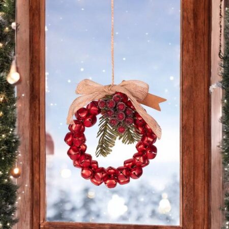 5250806 Bell Wreath Deco Red (1)