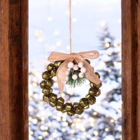 5250807 Bell Wreath Deco Sage