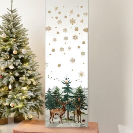 517342 Deer Tree Table Runner 2