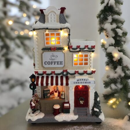 5251074 Coffee Shop With Christmas Dec