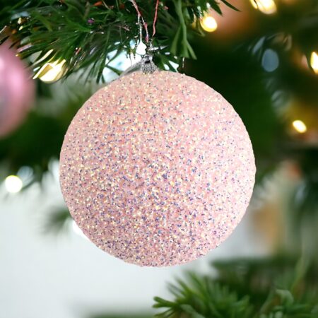 575119 Pink Medium Glitter Ball