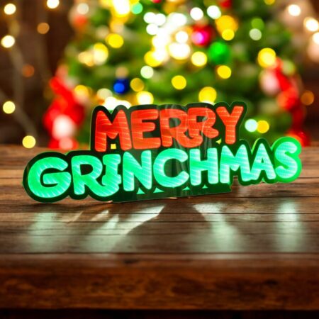 565061 90cm Merry Grinchmas Infinity