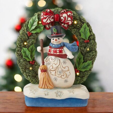 516263 Snowman Wreath